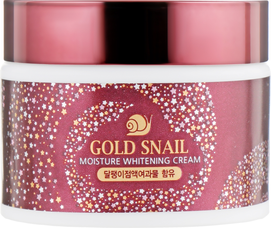 Крем з муцином равлика - Enough Gold Snail Moisture Whitening Cream — фото N3