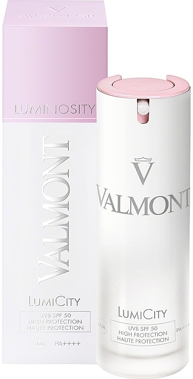 Защитный флюид для лица - Valmont Luminosity Lumicity SPF 50 — фото N1