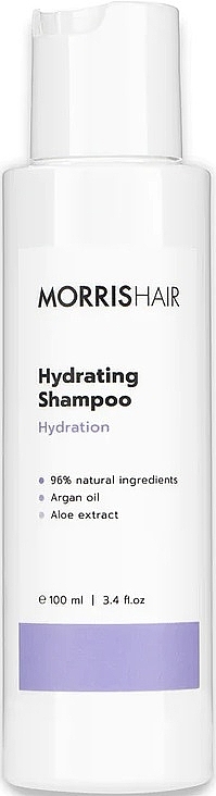 Увлажняющий шампунь для волос - Morris Hair Hydrating Shampoo — фото N1