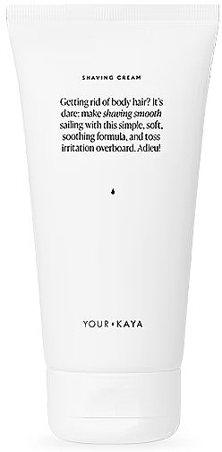 Крем для гоління - Your Kaya Shaving Cream — фото N1