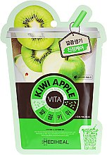 Парфумерія, косметика Маска для обличчя "Ківі і яблуко"- Mediheal Kiwi Apple Vita Mask - Mediheal Kiwi Apple Vita Mask