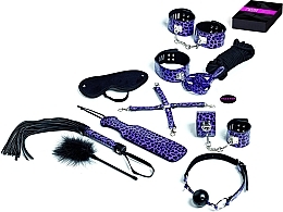 Набор для эротической игры, фиолетовый - Tease & Please Master & Slave Bondage Game Purple — фото N2