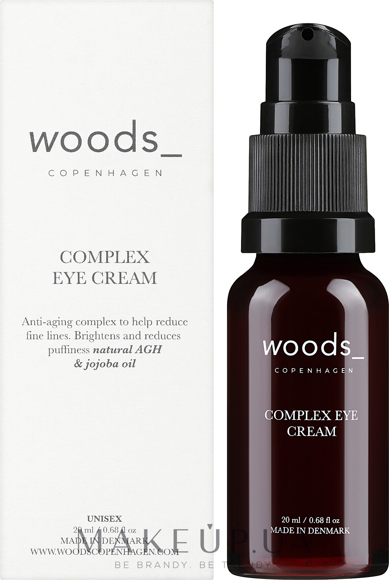 Комплексний крем для шкіри навколо очей - Woods Copenhagen Complex Eye Cream — фото 20ml