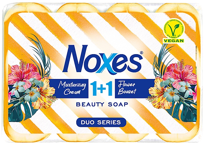 Мило в економічній упаковці "Букет квітів" - Noxes Beauty Soap Duo Series — фото N1
