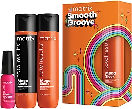 Набір - Matrix Smooth Groove (shmp/300ml + cond/300ml + spray/30ml) — фото N2