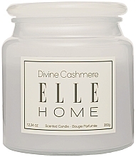 Ароматична свічка - Elle Home Divine Cashmere Scented Candle — фото N1