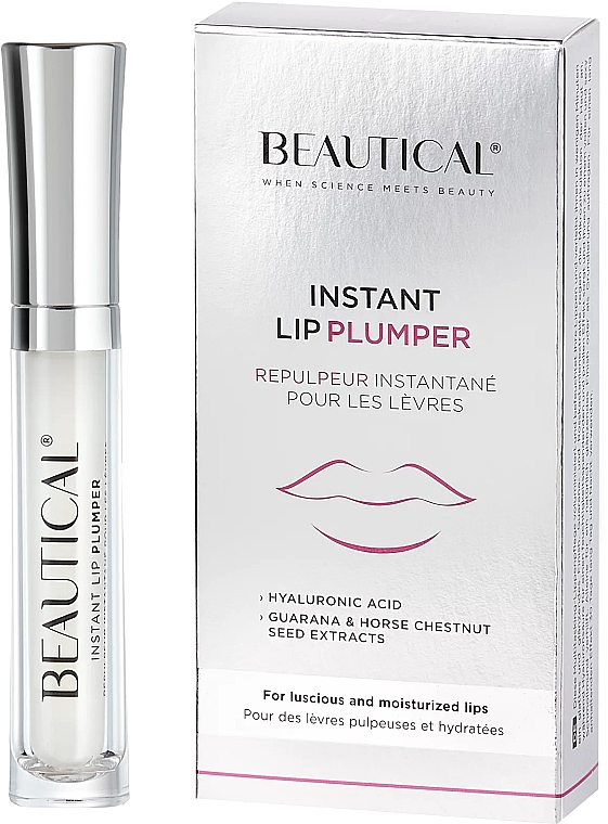 Сироватка для соковитих і зволожених губ - Beautical Instant Lip Plumper For Luscious And Moisturized Lips — фото N1