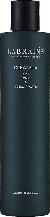 Мицеллярная вода и тоник 2 в 1 - Labrains CleanSea 2in1 Tonic & Micellar Water — фото N1