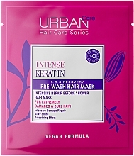 Парфумерія, косметика Маска для волосся з інтенсивним кератином - Urban Care Intense & Keratin Pre-Hair Mask