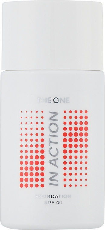 УЦЕНКА Суперстойкая тональная основа - Oriflame The One In Action Foundation SPF 40 * — фото N1