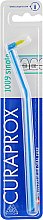 Монопучковая зубная щетка "Single CS 1009", голубая с салатовым - Curaprox — фото N1