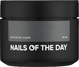 Гель для зміцнення нігтів, прозорий - Nails Of The Day Bottle Gel Clear — фото N4