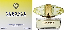 Парфумерія, косметика Versace Yellow Diamond - Дезодорант-спрей