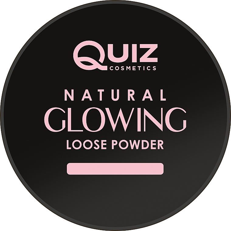 Пудра для обличчя - Quiz Cosmetics Natural Glowing Loose Powder — фото N1