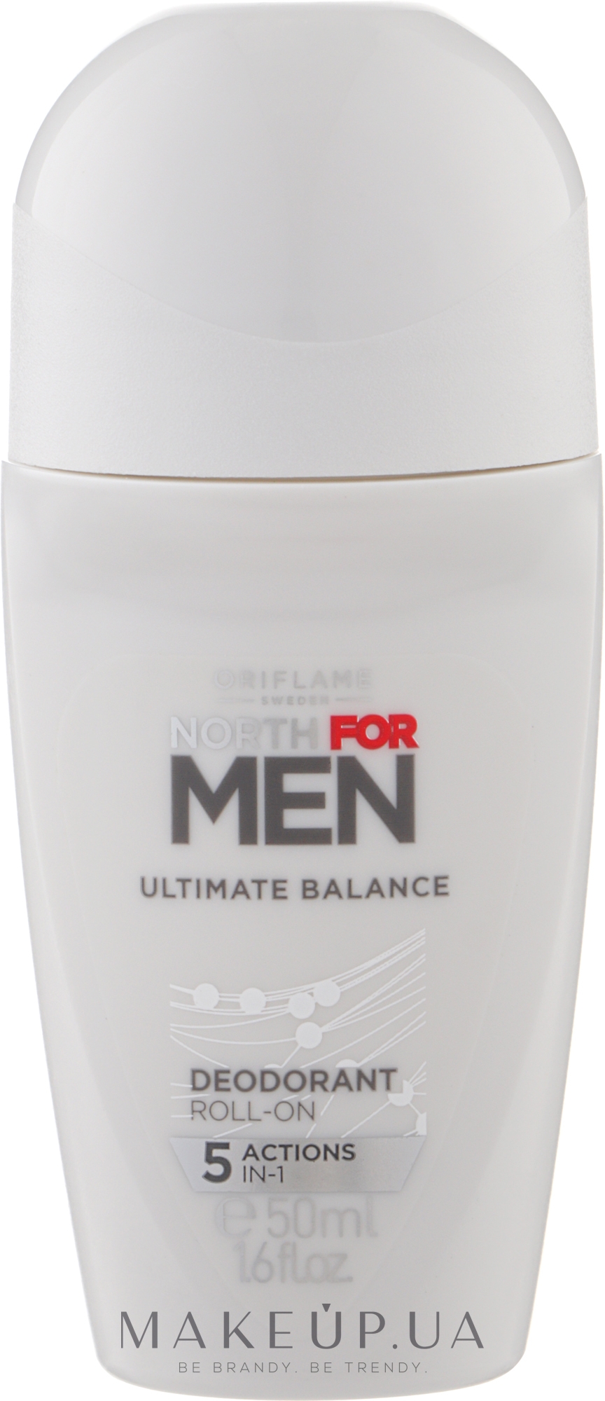 Кульковий дезодорант-антиперспірант - Oriflame North for Men Ultimate Balance — фото 50ml