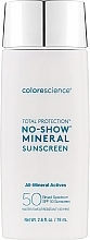 Прозрачный минеральный солнцезащитный флюид - Colorescience Total Protection No-Show Mineral Sunscreen SPF 50 — фото N3