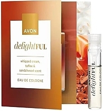 Парфумерія, косметика Avon Delightful - Одеколон (пробник)