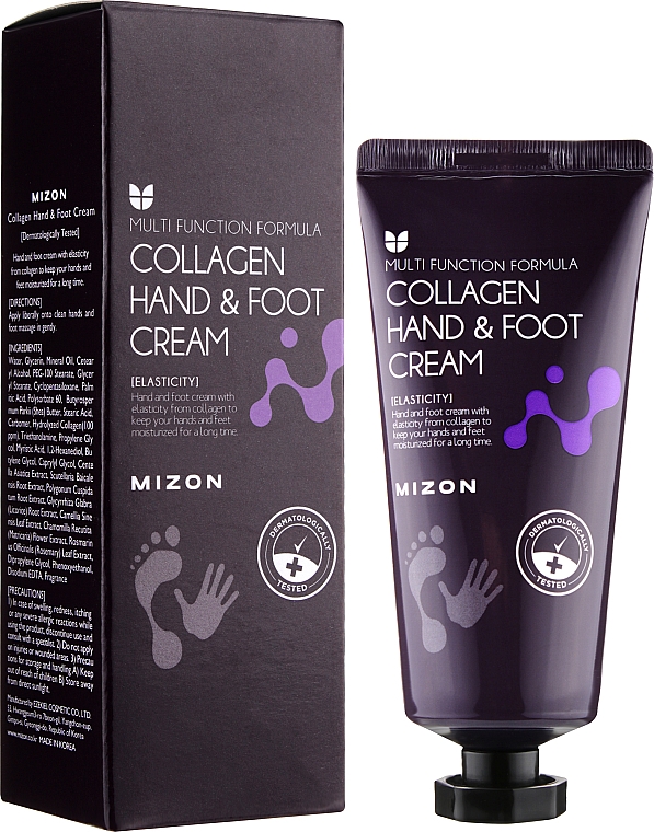 Крем для рук и ног с коллагеном - Mizon Collagen Hand And Foot Cream — фото N2