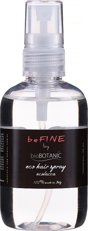 Экологический спрей для волос - BioBotanic BeFine Eco Hair Spray — фото N1