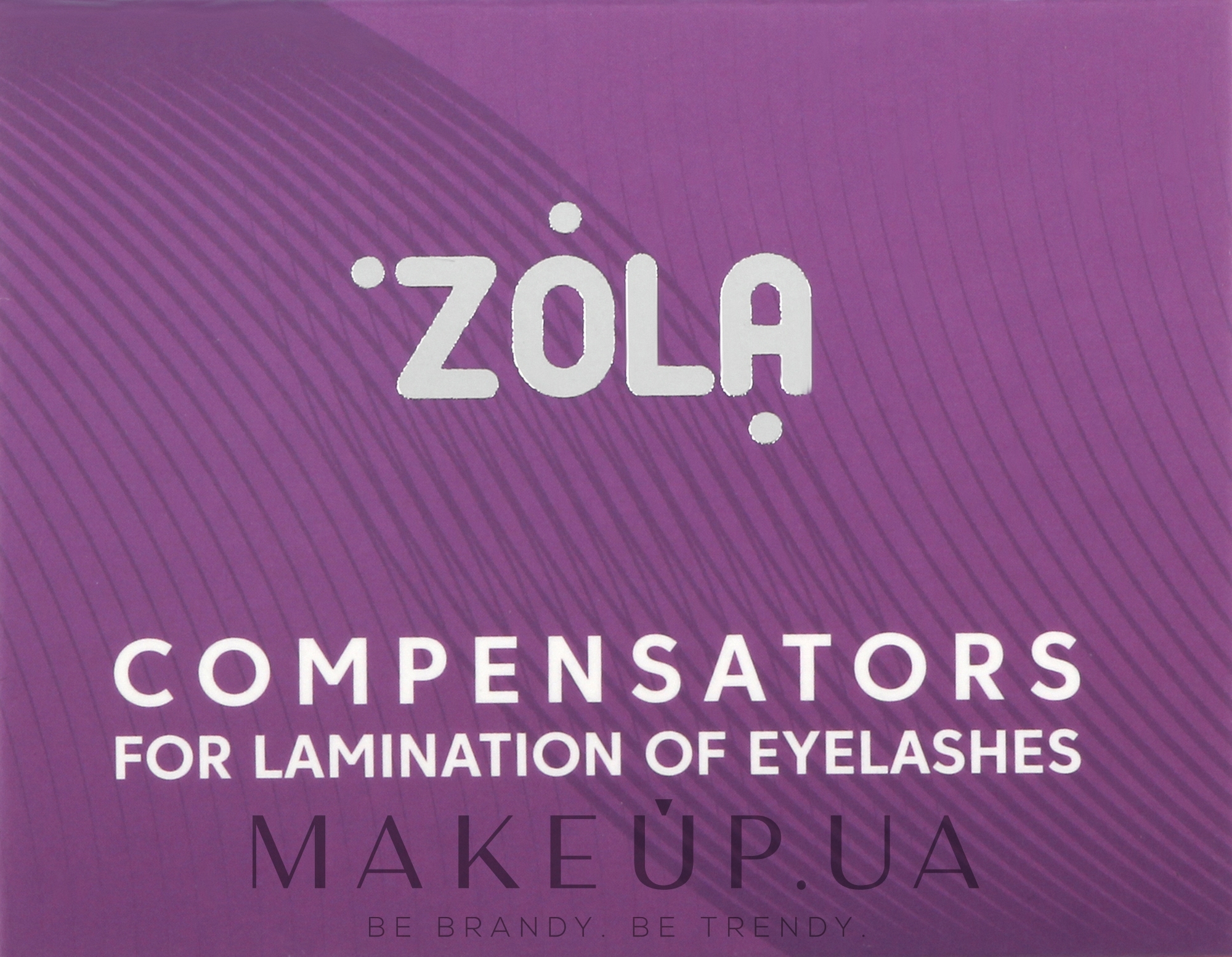 Компенсаторы для ламинирования ресниц, фиолетовые - Zola Compensators For Lamination Of Eyelashes — фото 2шт