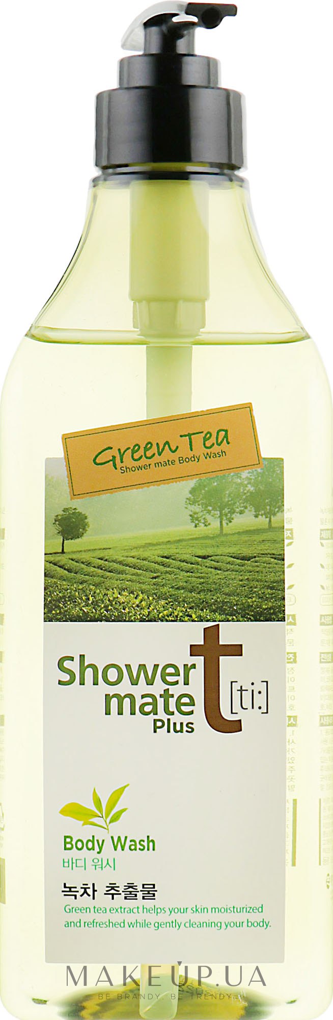 Гель для душу "Зелений чай" - KeraSys Shower Mate Body Wash Green Tea — фото 550ml
