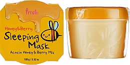 Живильна нічна маска з медом акації і лісовими ягодами - Prreti Honey & Berry Sleeping Mask — фото N1