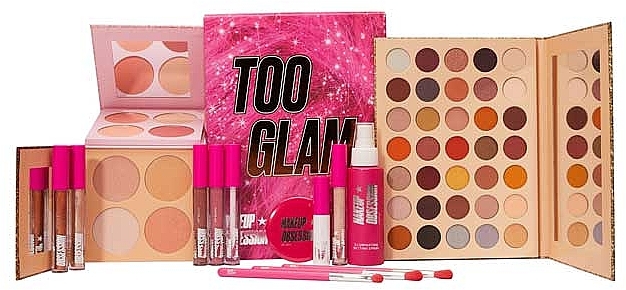 Подарунковий набір, 13 продуктів - Makeup Obsession Gift Set Too Glam Vault — фото N1