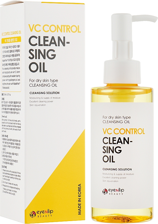 Гидрофильное масло для сухой кожи - Eyenlip VC Control Cleansing Oil — фото N2