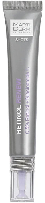 Бальзам для обличчя з ретинолом 0,3% - MartiDerm Shots Retinol Renew — фото N2