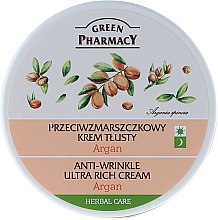Духи, Парфюмерия, косметика Крем для лица ультра-питательный "Аргана" - Green Pharmacy Anti-Wrinkle Ultra Rich Cream
