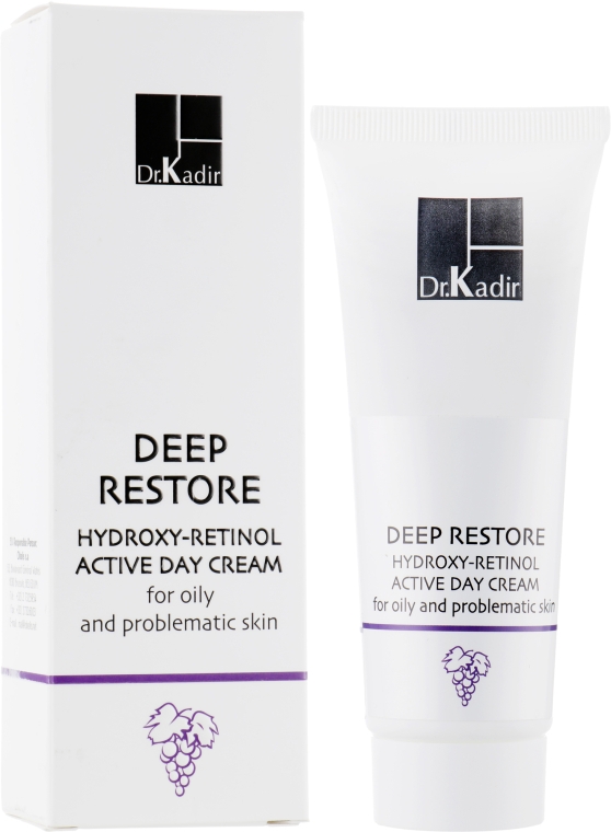 Дневной крем для жирной и проблемной кожи - Dr. Kadir Deep Restore Day Cream For The Oily And Problematic Skin