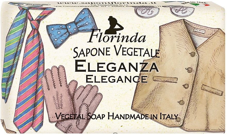 Мило натуральне "Елегантність" - Florinda Vintage Elegance Soap — фото N1
