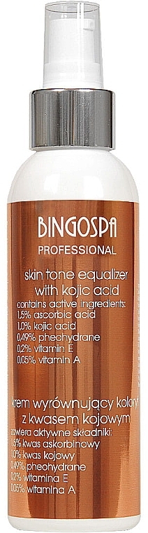 Крем для вирівнювання кольору шкіри  - BingoSpa Artline Decoloration Cream — фото N1