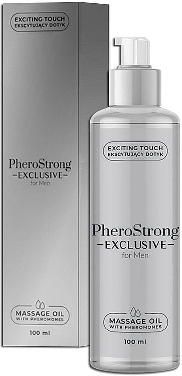 PheroStrong Exclusive for Men - Массажное масло — фото N1