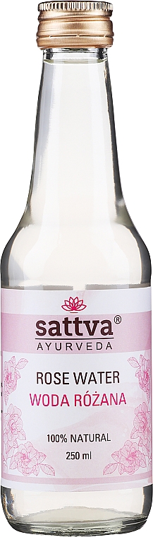 Розовая вода - Sattva Ayurveda Rose Water — фото N3