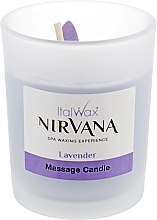 Набор "Лаванда" - ItalWax Nirvana (wax/1000g + oil/250ml + candle/50ml) — фото N4
