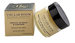 Бальзам для губ "Абрикос" - The Lab Room Apricot Lip Balm & Contour — фото N2