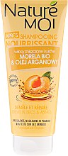 Парфумерія, косметика Кондиціонер для пошкодженого волосся з олією арганії та абрикосом - Nature Moi Conditioner