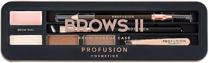 Палетка для бровей - Profusion Cosmetics Brow Makeup Case — фото N2