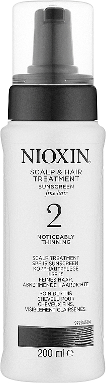 Питательная маска для волос - Nioxin Thinning Hair System 2 Scalp & Hair Treatment — фото N3