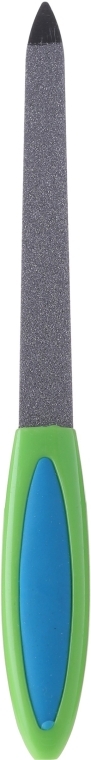 Сапфірова пилка для нігтів, 15 см, 77111, зелено-блакитна - Top Choice — фото N1