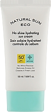 Духи, Парфюмерия, косметика Солнцезащитный крем - The Face Shop Natural Sun Eco No Shine Hydrating Sun Cream SPF50