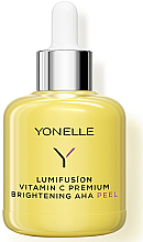 Парфумерія, косметика Пілінг для обличчя подвійної дії зі вітаміном С і АНА-кислотами - Yonelle Lumifusion Vitamin C Premium Brightening AHA Peel