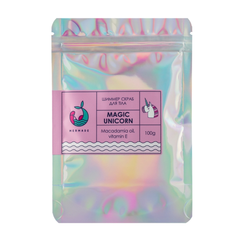 Шиммер-скраб для тела - Mermade Magic Unicorn Body Scrub