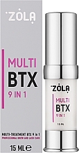 Многофункциональное средство для бровей и ресниц - Zola Multi-Treatment Btx 9 In 1 — фото N2