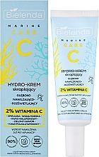 Гідрокрем для обличчя - Bielenda C Marine Care Liquefying Hydro-Cream Deeply Moisturizing And Illuminating — фото N2