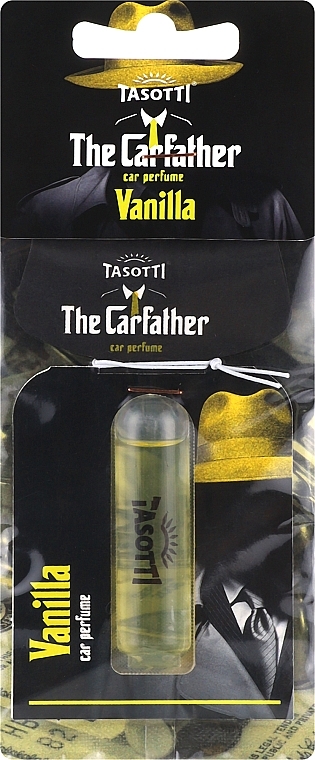 Автомобільний ароматизатор - Tasotti Carfather Drop Vanilla — фото N1