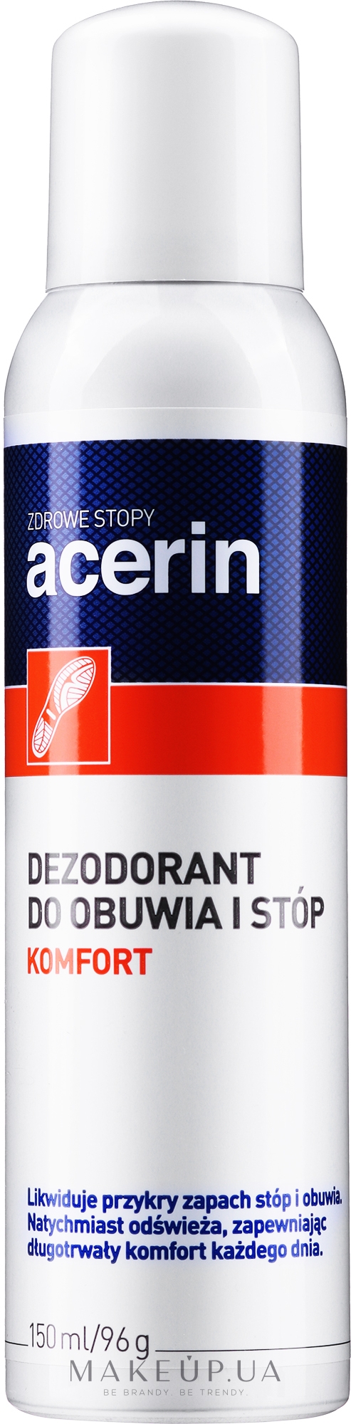 Дезодорант для взуття і ніг - Acerin Komfort Deo — фото 150ml