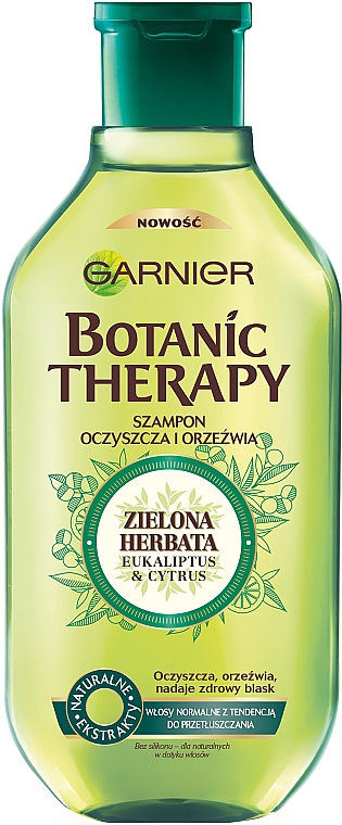 Шампунь для волосся  - Garnier Botanic Therapy Green Tea — фото N1