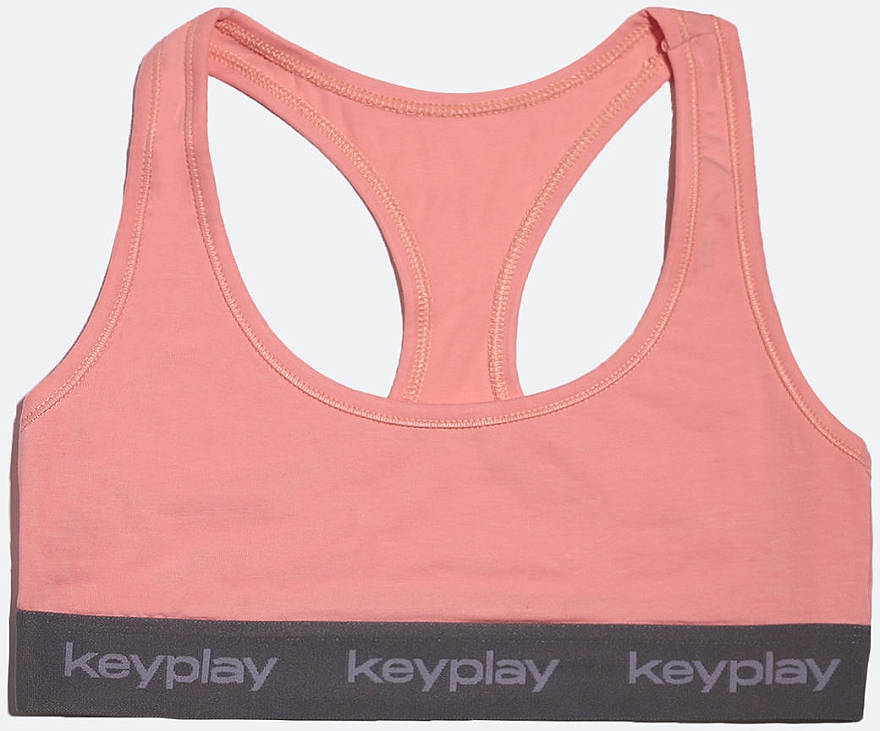Комплект белья для женщин "Sport Blush", топ + трусики-хипстеры, розовый - Keyplay — фото N2